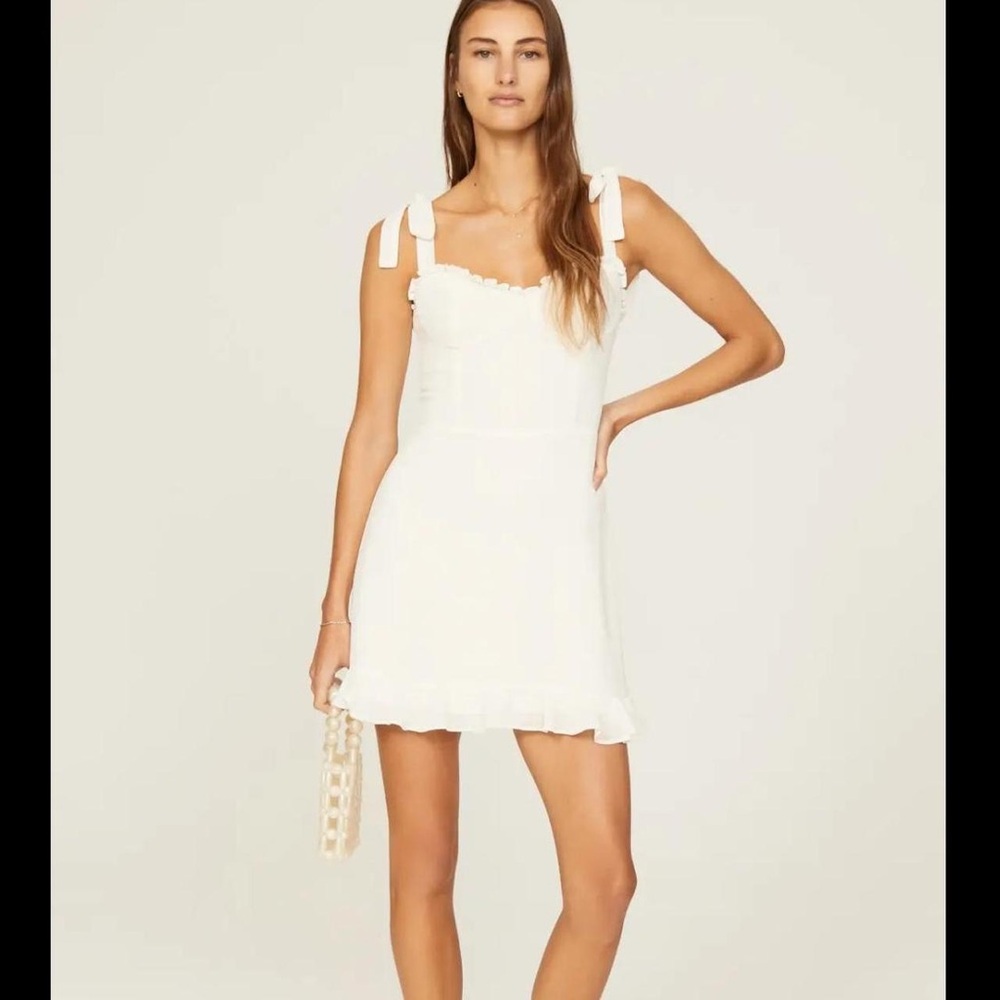 Reformation Women's White Dress Size 2